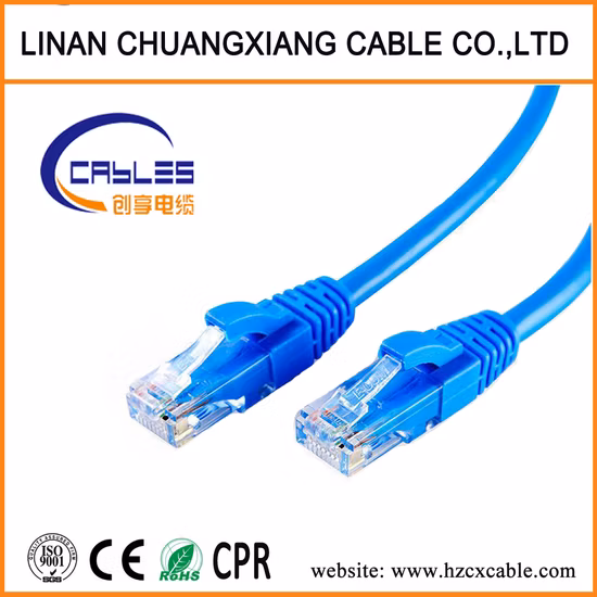 Câble de données en cuivre nu CAT6 U/UTP, 4